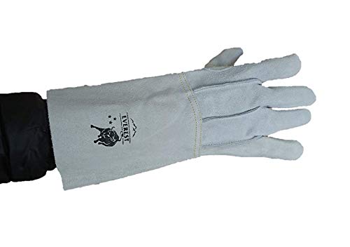 Amazon | [Everest] 10双セット HK－350 革手袋 溶接用 5本指